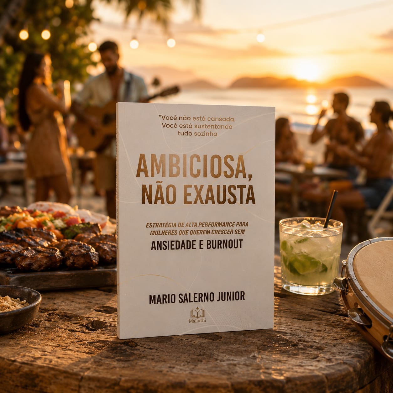 Praia Grande — Encerramento da Turnê com Almoço + Samba + Autógrafos